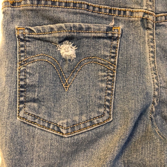 Levi’s Jeans Bermuda Shorts, Kid’s Size 12 Reg - Picture 5 of 9